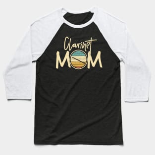 Marching Band - Funny Retro Clarinet Mom Gift Baseball T-Shirt